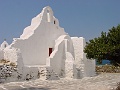Mykonos Altstadt Mikonos Kirche Paraportiani